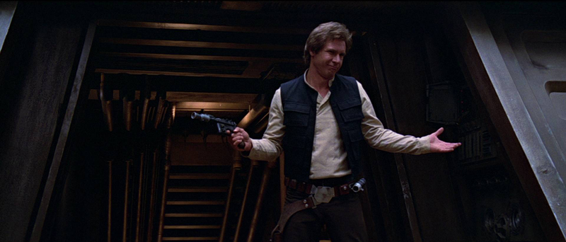 Illustration for article titled Chewbacca lo confirma: Han Solo disparĂł primero